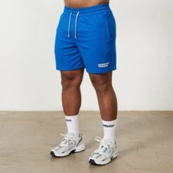 Vanquish Speed Cobalt Blue Mesh Shorts 8 Vanquish Speed Cobalt Blue Mesh Shorts -Vanquish Fitness Sales 123 2