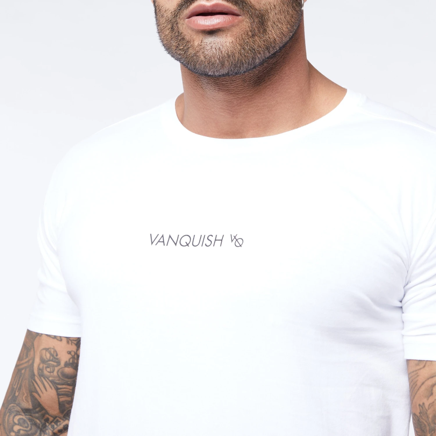Vanquish Core Men's White Short Sleeved T Shirt 2 Vanquish Core Men's White Short Sleeved T Shirt - Image 2