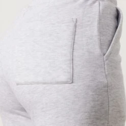 Vanquish Oat Marl Rejuvenate Wide Leg Oversized Sweatpants -Vanquish Fitness Sales Ecomm 73