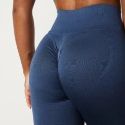 Vanquish Elevate Seamless Denim Blue Leggings 7 Vanquish Elevate Seamless Denim Blue Leggings -Vanquish Fitness Sales Elevate2 518