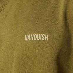 Vanquish Essential Olive Green Oversized Sweatshirt -Vanquish Fitness Sales Essentials 147
