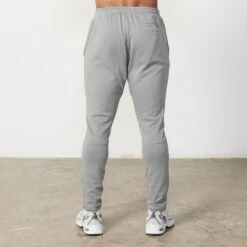 Vanquish Essential Steel Grey Tapered Fit Sweatpants -Vanquish Fitness Sales Essentials 635