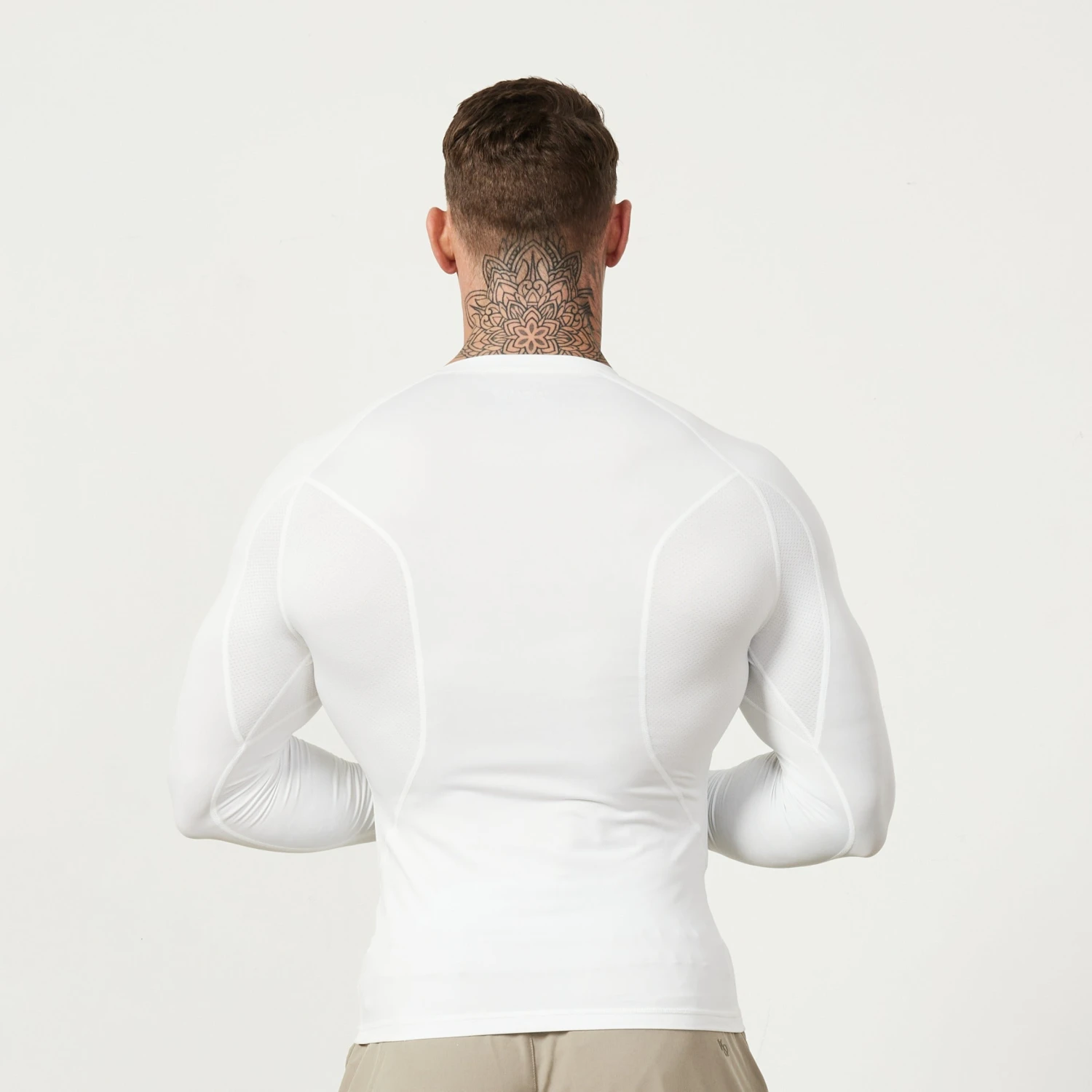 Vanquish Utility White Long Sleeve Base Layer Top 4 Vanquish Utility White Long Sleeve Base Layer Top - Image 4