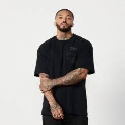 Vanquish TSP Black Consistency Oversized T Shirt