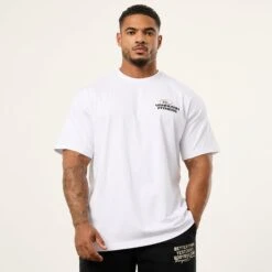 Vanquish TSP Since 2015 White Oversized T Shirt