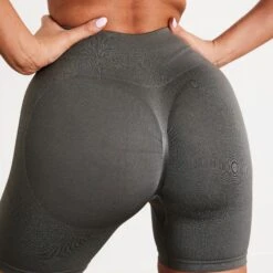 Vanquish Elevate Seamless Dark Olive Shorts -Vanquish Fitness Sales LFSGkW04