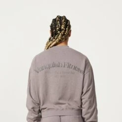 Vanquish Restore Cinder Brown Sweatshirt -Vanquish Fitness Sales LadiesSweats 201