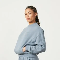 Vanquish Restore Slate Grey Sweatshirt -Vanquish Fitness Sales LadiesSweats 322