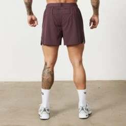 Vanquish Utility Plum Performance Shorts -Vanquish Fitness Sales MensUtility 12
