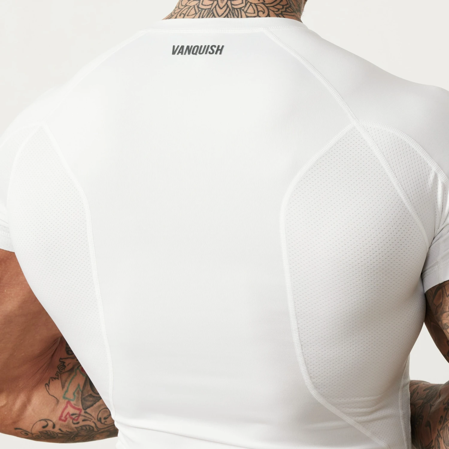 Vanquish Utility White Short Sleeve Base Layer Top 4 Vanquish Utility White Short Sleeve Base Layer Top - Image 4