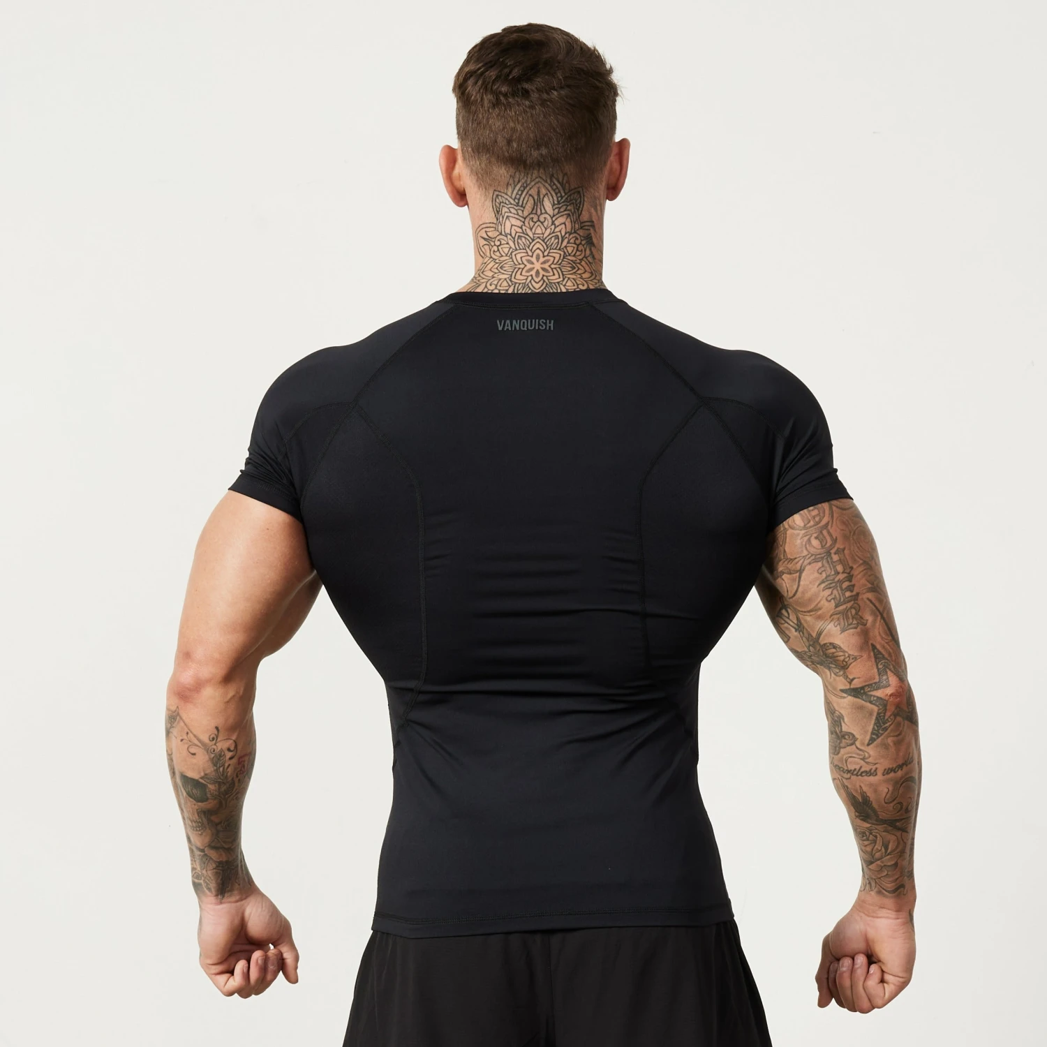 Vanquish Utility Black Short Sleeve Base Layer Top 4 Vanquish Utility Black Short Sleeve Base Layer Top - Image 4