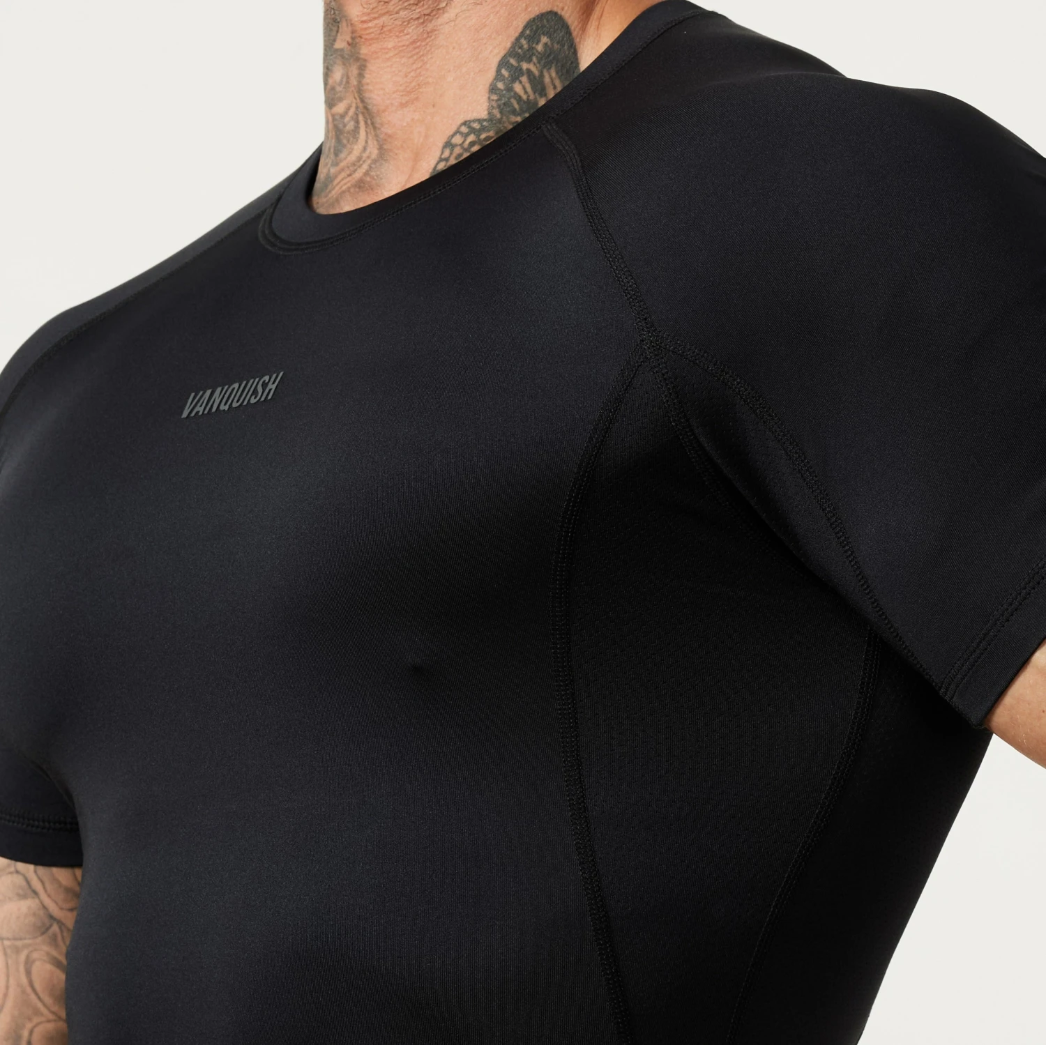 Vanquish Utility Black Short Sleeve Base Layer Top 2 Vanquish Utility Black Short Sleeve Base Layer Top - Image 2