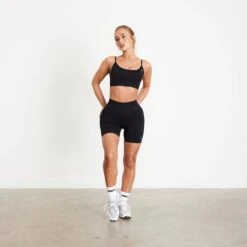 Vanquish Elevate Seamless Black Shorts -Vanquish Fitness Sales NpaqBWyTcopy