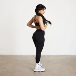 Vanquish Elevate Seamless Petite Black Leggings -Vanquish Fitness Sales PFgUT2TS