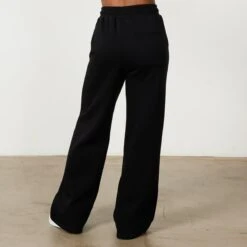 Vanquish Jet Black Rejuvenate Wide Leg Oversized Sweatpants -Vanquish Fitness Sales Rejuvenate 1818