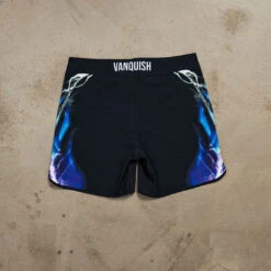 VQ Black And Blue Jeremy Buendia Men's Physique Board Shorts -Vanquish Fitness Sales Short 03