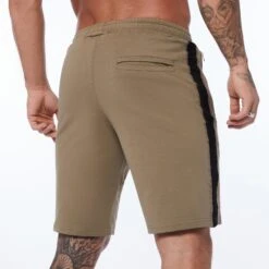 Vanquish Strike Khaki Shorts -Vanquish Fitness Sales Strike BlackonKhaki 0026 060
