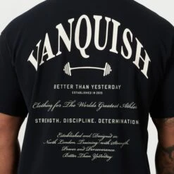 Vanquish TSP Black Barbell Oversized T Shirt 5 Vanquish TSP Black Barbell Oversized T Shirt -Vanquish Fitness Sales TSP 205