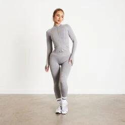 Vanquish Elevate Seamless Smoke Grey Leggings -Vanquish Fitness Sales UbgKtKi 1