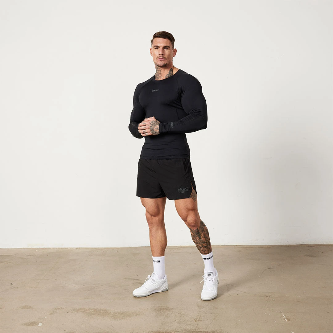 Vanquish Utility Black Long Sleeve Base Layer Top 6 Vanquish Utility Black Long Sleeve Base Layer Top - Image 6