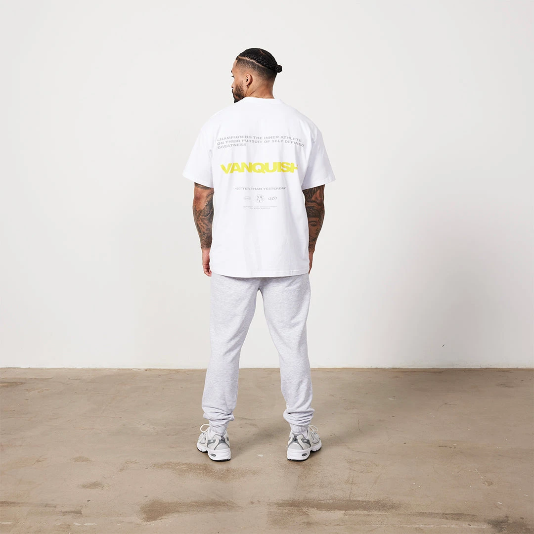 Vanquish TSP White Champion Oversized T Shirt 2 Vanquish TSP White Champion Oversized T Shirt - Image 2