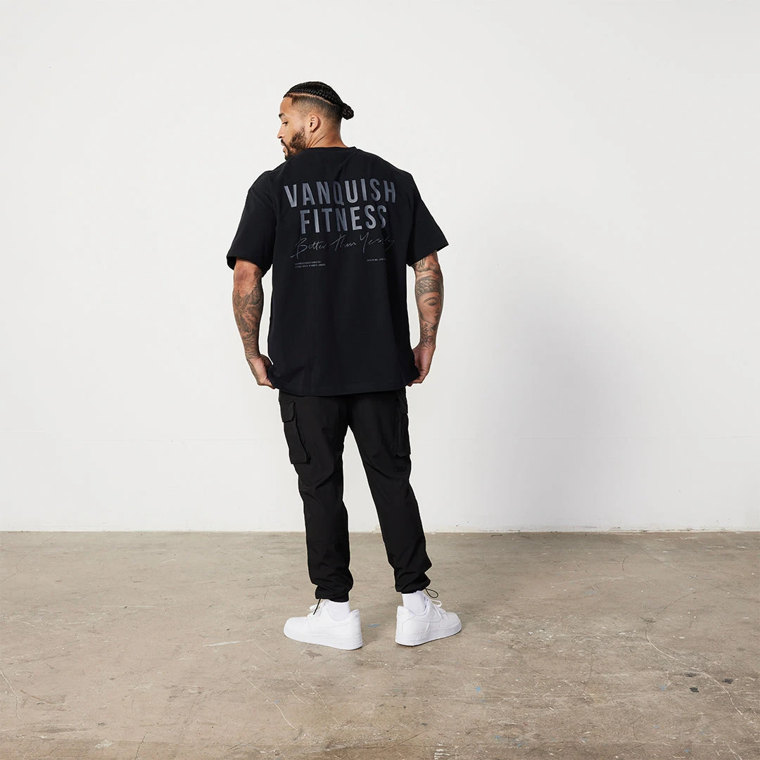 Vanquish TSP Black Consistency Oversized T Shirt 6 Vanquish TSP Black Consistency Oversized T Shirt - Image 6
