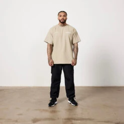 Vanquish TSP Taupe Global Oversized T Shirt -Vanquish Fitness Sales Untitled 1 0004 TSP16 Ecomm 205edit
