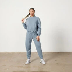 Vanquish Restore Slate Grey Sweatshirt -Vanquish Fitness Sales Untitled 1 0005 LadiesSweats 302