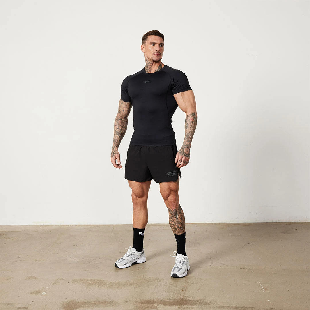 Vanquish Utility Black Short Sleeve Base Layer Top 5 Vanquish Utility Black Short Sleeve Base Layer Top - Image 5