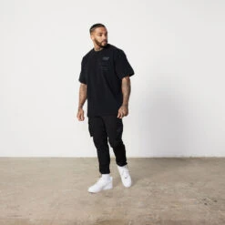 Vanquish TSP Black Consistency Oversized T Shirt 10 Vanquish TSP Black Consistency Oversized T Shirt -Vanquish Fitness Sales Untitled 1 0005 TSP14 154