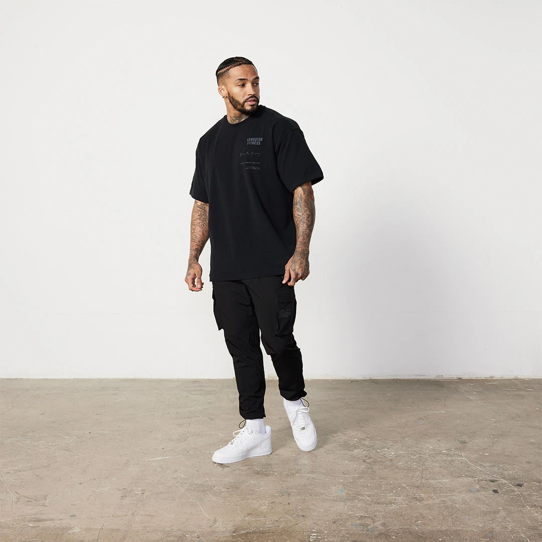 Vanquish TSP Black Consistency Oversized T Shirt 5 Vanquish TSP Black Consistency Oversized T Shirt - Image 5