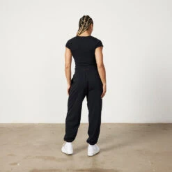 Vanquish Restore Black Oversized Sweatpants -Vanquish Fitness Sales Untitled 1 0006 LadiesSweats 846