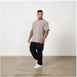 Vanquish TSP Zinc Grey Barbell Oversized T Shirt -Vanquish Fitness Sales Untitled 1 0007 TSP 23