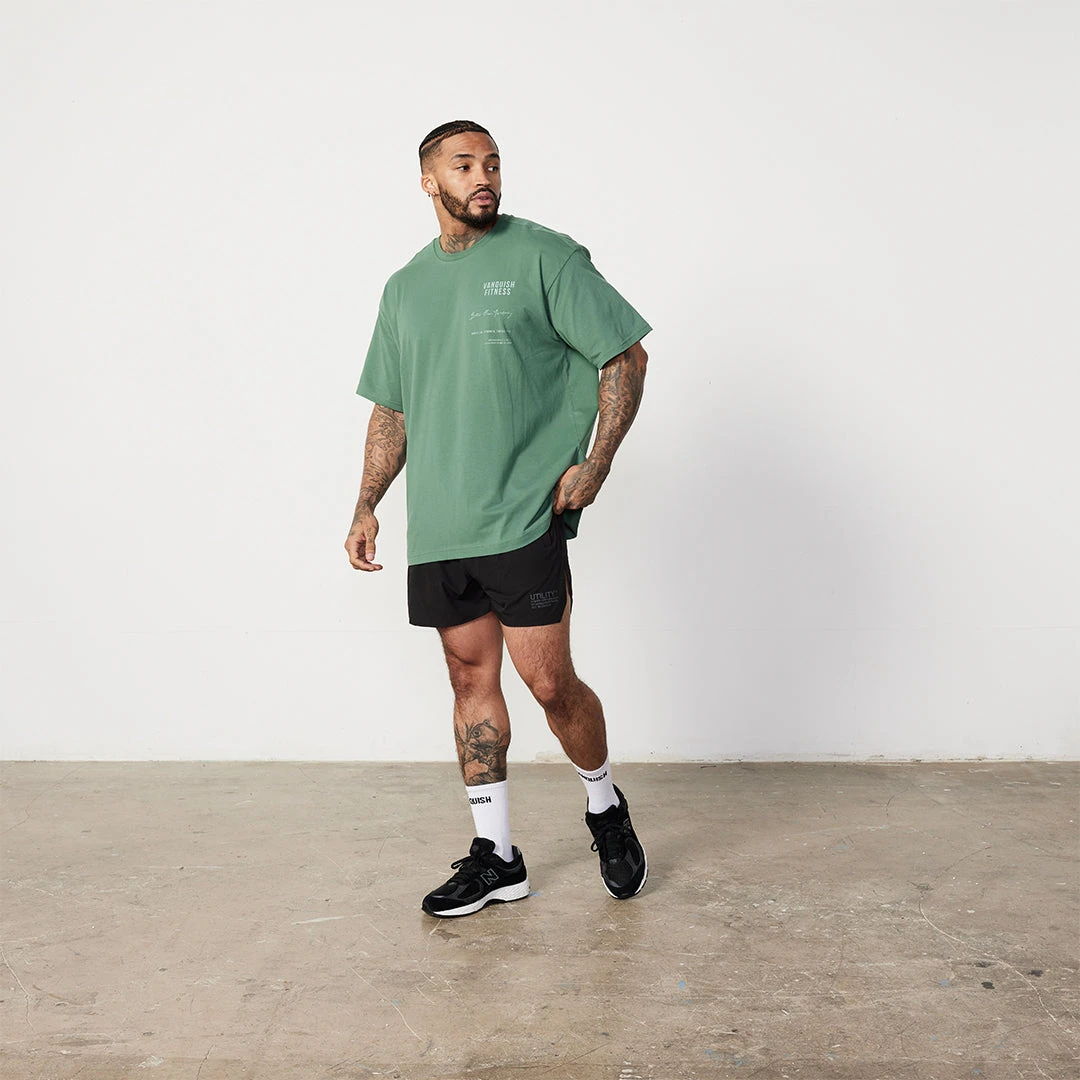 Vanquish TSP Fern Green Consistency Oversized T Shirt 5 Vanquish TSP Fern Green Consistency Oversized T Shirt - Image 5