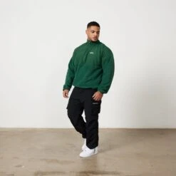 Vanquish Forest Green Tech Polar Fleece -Vanquish Fitness Sales Untitled 1 0009 MensWoven 423