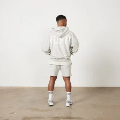 Vanquish VQFIT Distressed Print Oat Marl Full Zip Oversized Hoodie -Vanquish Fitness Sales Untitled 1 0021 MensCrackedPrint 1239 1