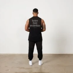 Vanquish Sun-faded Black Oversized Sleeveless T Shirt -Vanquish Fitness Sales Untitled 1 0024 MensSunBleached 670 1