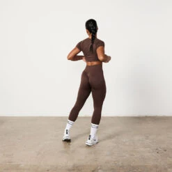 Vanquish Elevate Seamless Coffee Brown Leggings 8 Vanquish Elevate Seamless Coffee Brown Leggings -Vanquish Fitness Sales Untitled 1 0025 Elevate2 378 1 1