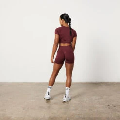 Vanquish Elevate Seamless Burgundy Shorts -Vanquish Fitness Sales Untitled 1 0035 Elevate2 192 1