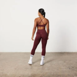 Vanquish Elevate Seamless Burgundy Multiway Low Support Bra -Vanquish Fitness Sales Untitled 1 0041 Elevate2 53