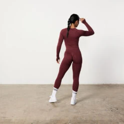 Vanquish Elevate Seamless Burgundy Leggings -Vanquish Fitness Sales Untitled 1 0043 Elevate2 14 1
