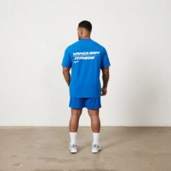 Vanquish Speed Cobalt Blue Oversized T Shirt -Vanquish Fitness Sales Untitled 1 0043 MensSpeedPrint 1002