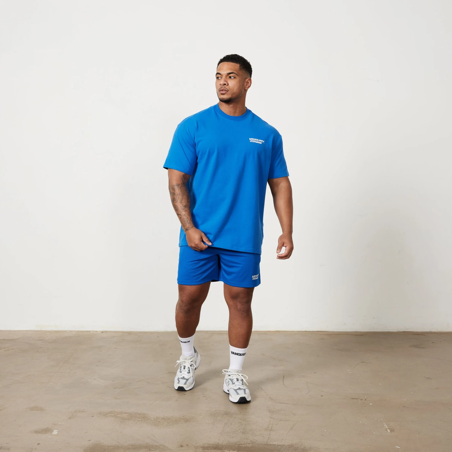 Vanquish Speed Cobalt Blue Mesh Shorts 6 Vanquish Speed Cobalt Blue Mesh Shorts - Image 6