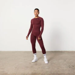 Vanquish Elevate Seamless Burgundy Long Sleeve Top -Vanquish Fitness Sales Untitled 1 0046 Elevate2 1 1 225d430d 9440 4b43 9942 438e714b6934