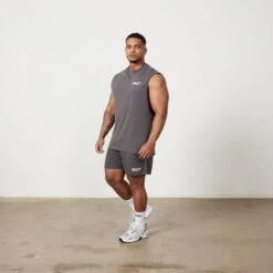 Vanquish Speed Charcoal Grey Mesh Shorts 9 Vanquish Speed Charcoal Grey Mesh Shorts -Vanquish Fitness Sales Untitled 1 0052 MensSpeedPrint 866