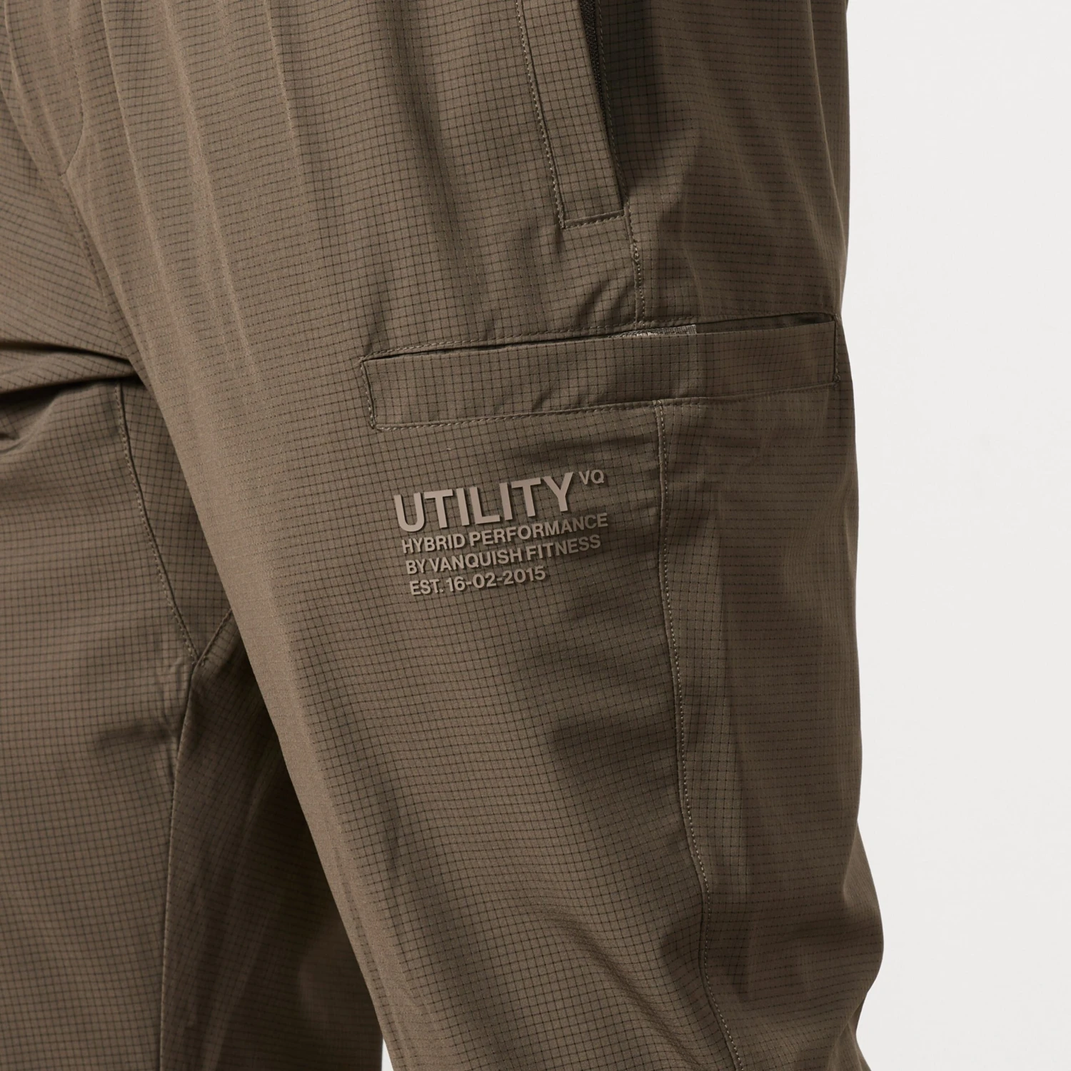 Vanquish Utility Brown Tapered Performance Pants 2 Vanquish Utility Brown Tapered Performance Pants - Image 2