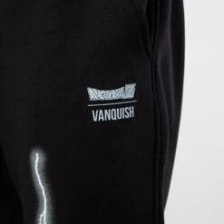 Vanquish DBZ CS Lightning Bolt Black Oversized Sweatpants -Vanquish Fitness Sales VQ TSP16andDBZ104960