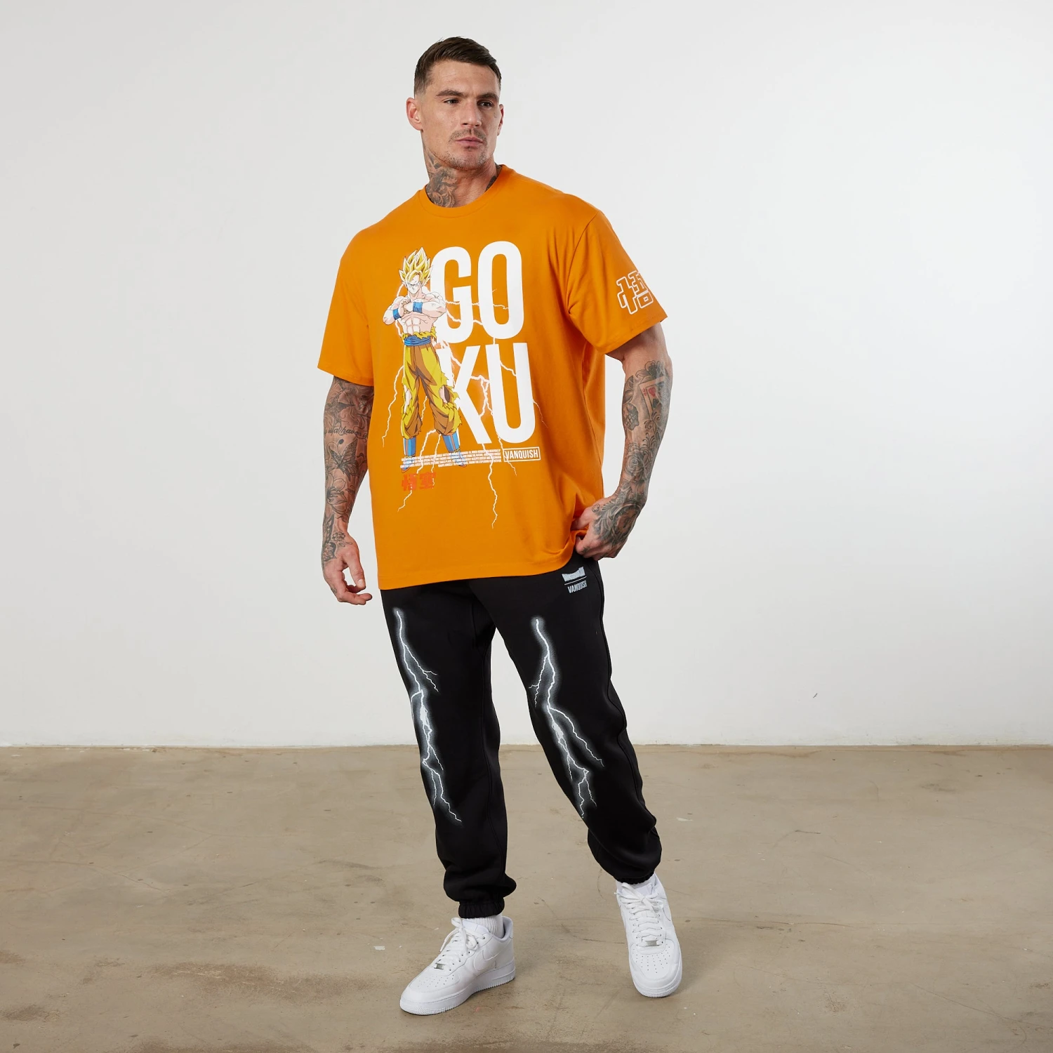 Vanquish DBZ CS Goku Orange Oversized T Shirt 2 Vanquish DBZ CS Goku Orange Oversized T Shirt - Image 2
