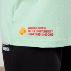 Vanquish DBZ CS Cell Pastel Green Oversized T Shirt 9 Vanquish DBZ CS Cell Pastel Green Oversized T Shirt -Vanquish Fitness Sales VQ TSP16andDBZ105066