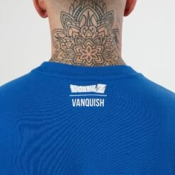 Vanquish DBZ CS Vegeta Royal Blue Oversized T Shirt -Vanquish Fitness Sales VQ TSP16andDBZ105126